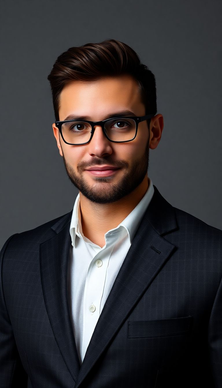 A professional man medium headshot i...