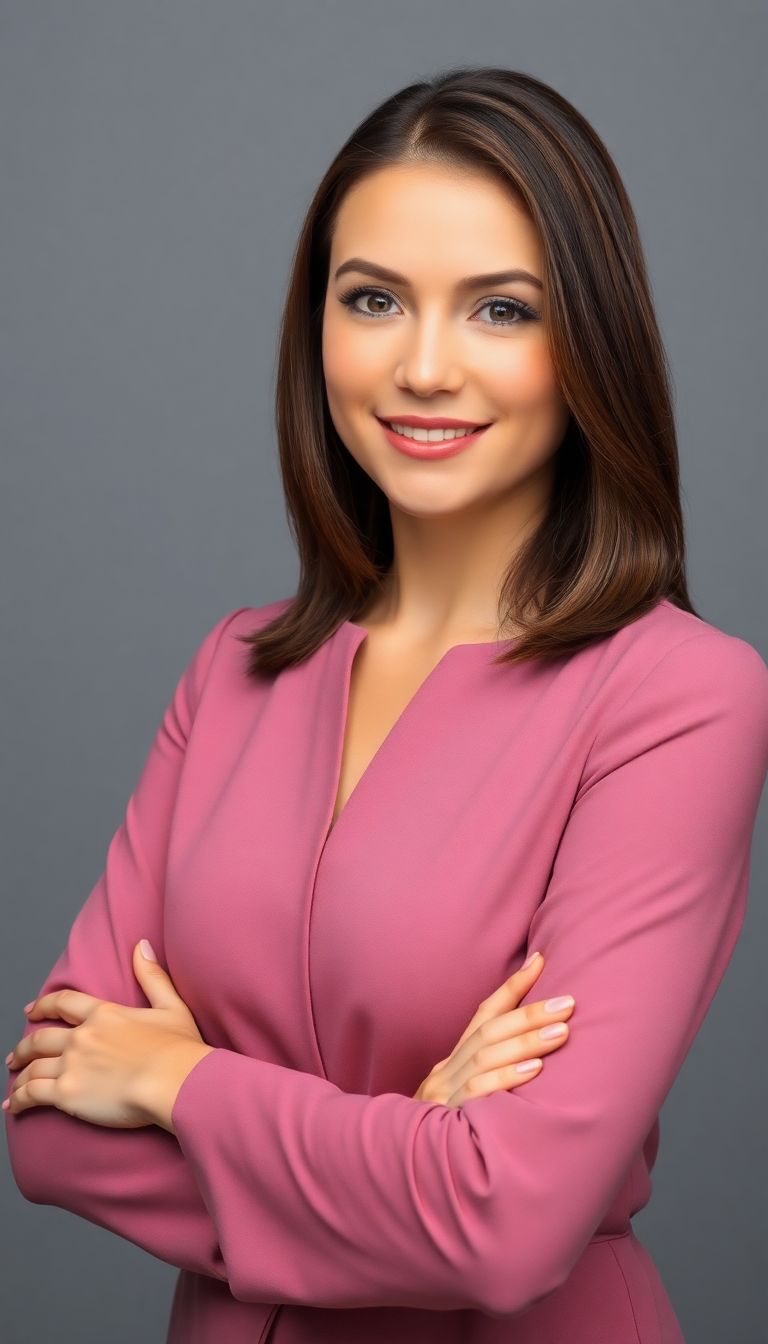 A professional woman medium headshot...