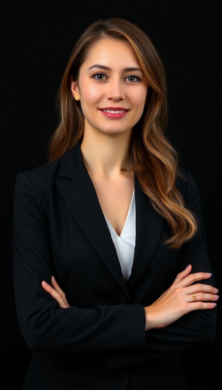 A professional woman medium headshot...